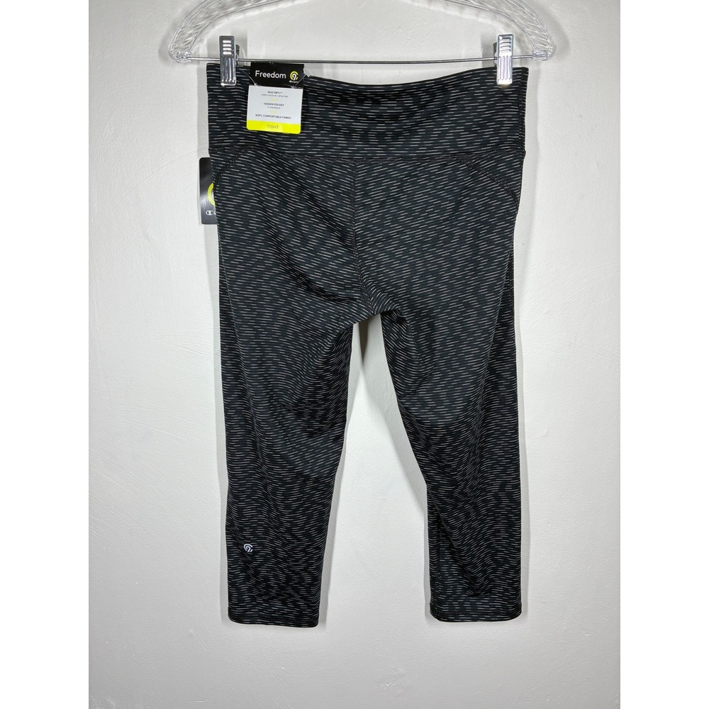 C9 Champion Womens Freedom Duo Dry+ Tight Capri Leggings Medium Stretchy Yoga - Picture 7 of 12